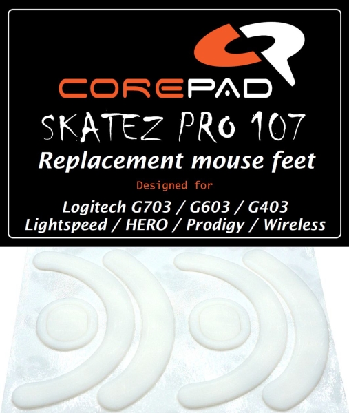 X-RAYPAD Jade Obsidian Mouse Skates Tiger EspTiger Ice Arc Corepad Skatez PRO Logitech-G403-G603-G703